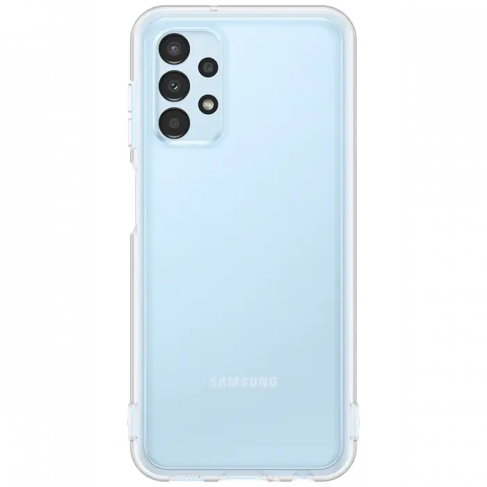 Newface Samsung Galaxy A13 4G Kılıf Lüx Şeffaf Silikon