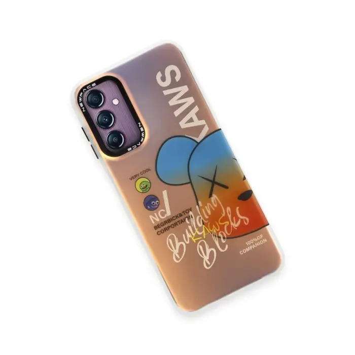 Newface Samsung Galaxy A14 4G Kılıf Estoril Desenli Kapak - Estoril - 6