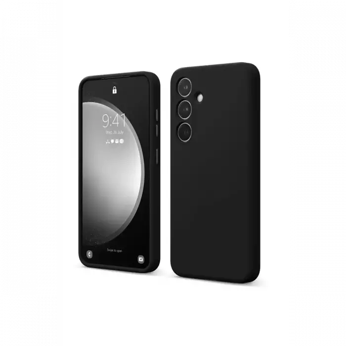 Newface Samsung Galaxy A14 4G Kılıf First Silikon - Siyah