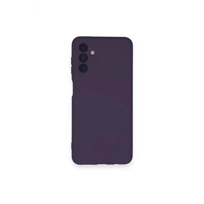Newface Samsung Galaxy A14 4G Kılıf Nano içi Kadife Silikon - Mor