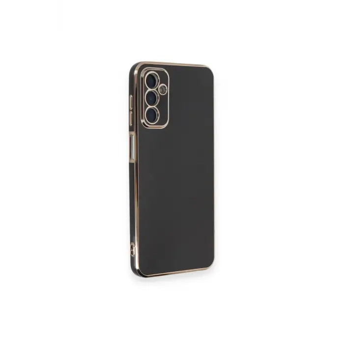 Newface Samsung Galaxy A14 4G Kılıf Volet Silikon - Siyah