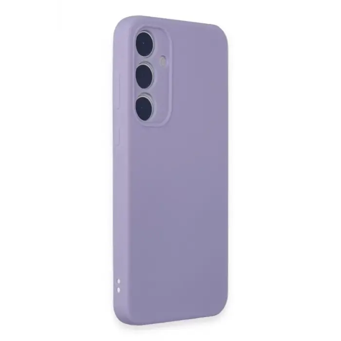 Newface Samsung Galaxy A15 4G Kılıf First Silikon - Lila