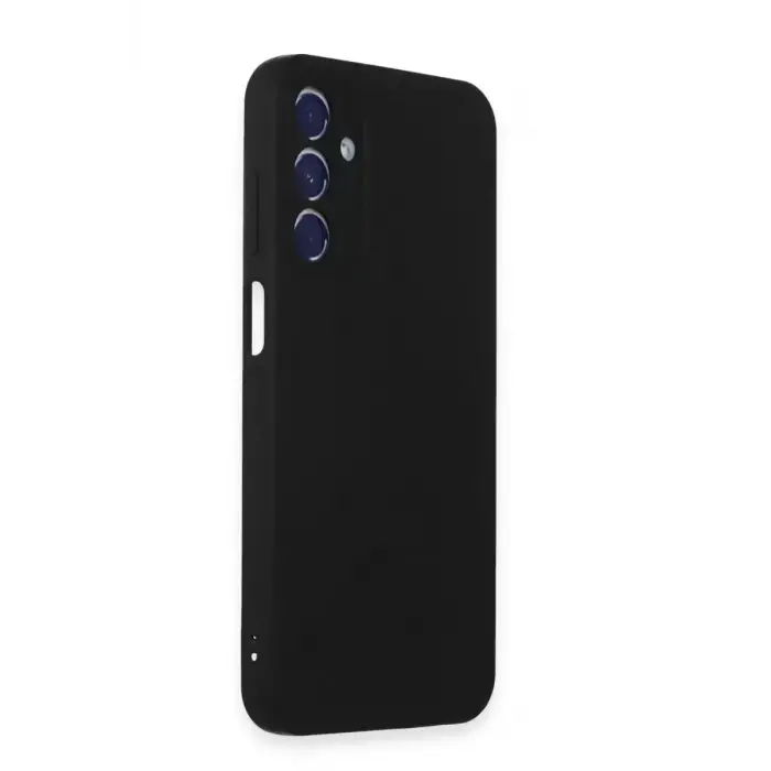 Newface Samsung Galaxy A15 4G Kılıf First Silikon - Siyah
