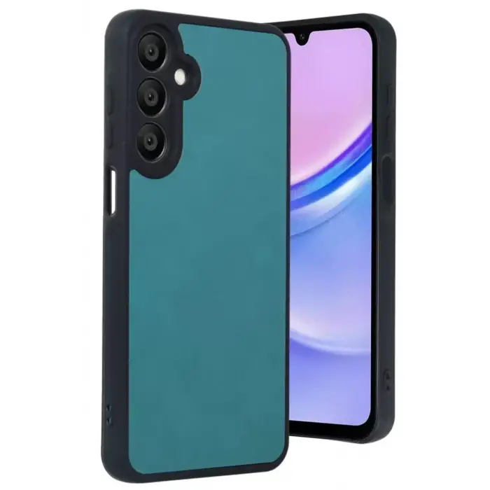 Newface Samsung Galaxy A16 5G Kılıf Aras Deri Kapak - Açık Yeşil