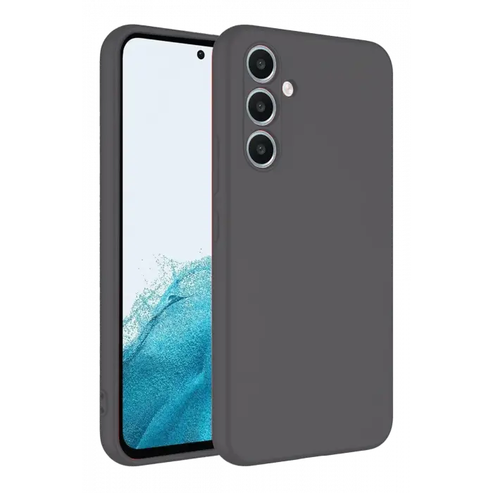 Newface Samsung Galaxy A16 5G Kılıf First Silikon - Gri