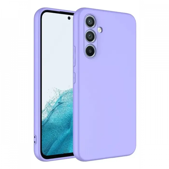 Newface Samsung Galaxy A16 5G Kılıf First Silikon - Lila