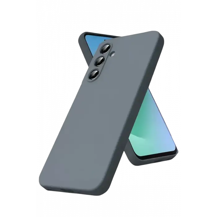 Newface Samsung Galaxy A17 5G Nano içi Kadife Silikon - Gri