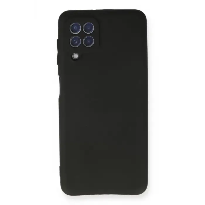 Newface Samsung Galaxy A22 Kılıf First Silikon - Siyah