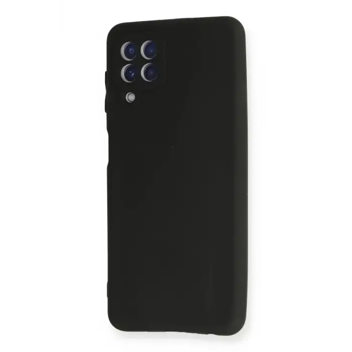 Newface Samsung Galaxy A22 Kılıf First Silikon - Siyah