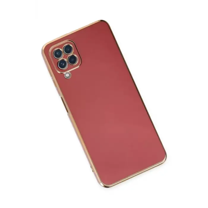 Newface Samsung Galaxy A22 Kılıf Volet Silikon - Kırmızı