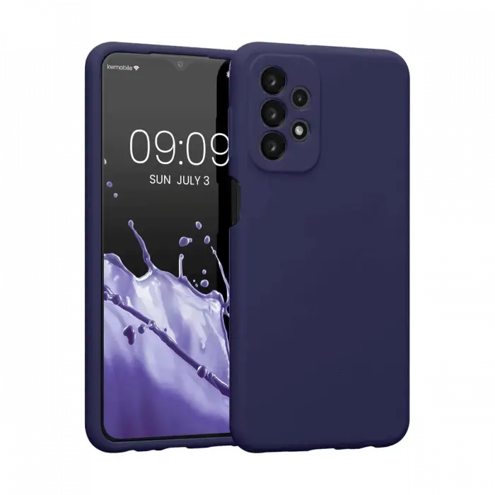 Newface Samsung Galaxy A23 4G Kılıf First Silikon - Lacivert