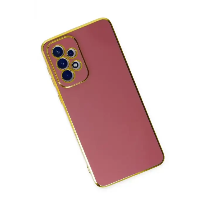 Newface Samsung Galaxy A23 4G Kılıf Volet Silikon - Kırmızı
