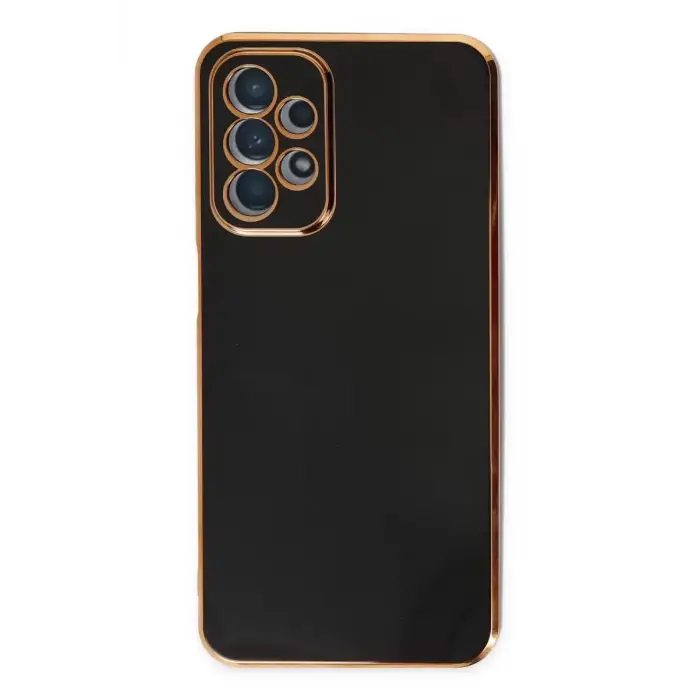 Newface Samsung Galaxy A23 4G Kılıf Volet Silikon - Siyah