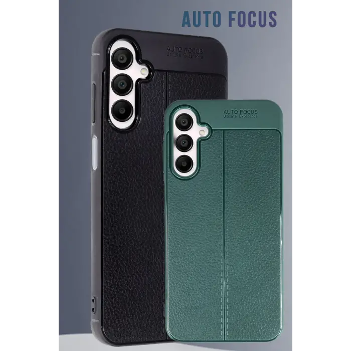 Newface Samsung Galaxy A25 5G Kılıf Auto Focus Kapak - Mavi
