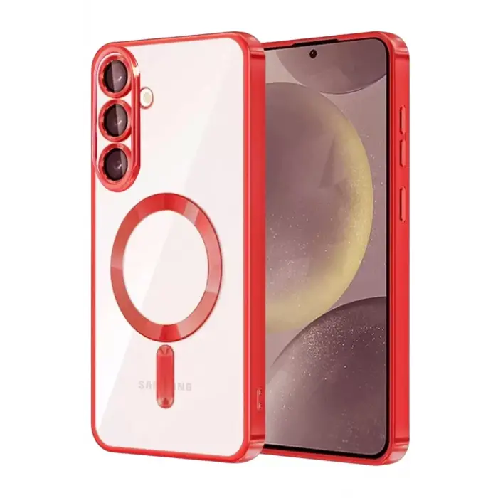 Newface Samsung Galaxy A27 5G Kross Magneticsafe Kapak - Kırmızı