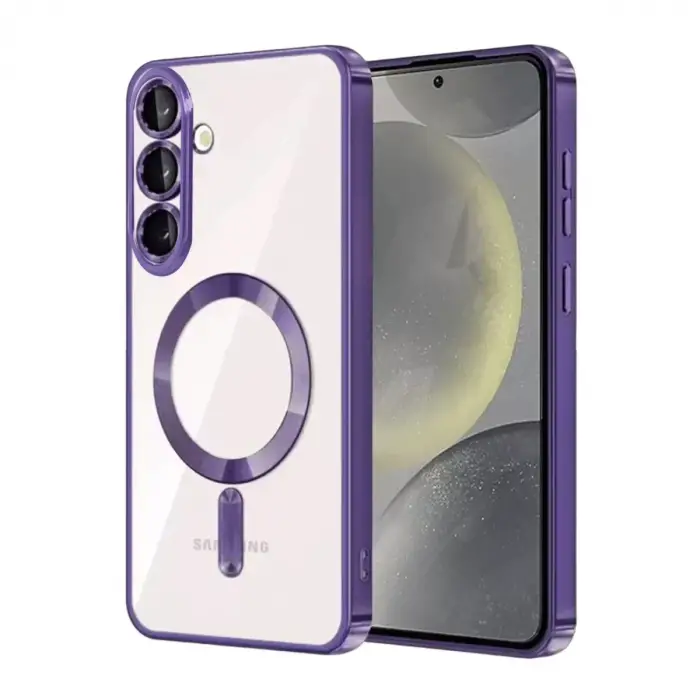 Newface Samsung Galaxy A27 5G Kross Magneticsafe Kapak - Mor