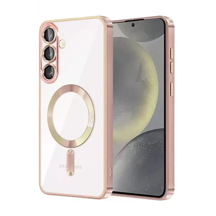 Newface Samsung Galaxy A27 5G Kross Magneticsafe Kapak - Rose