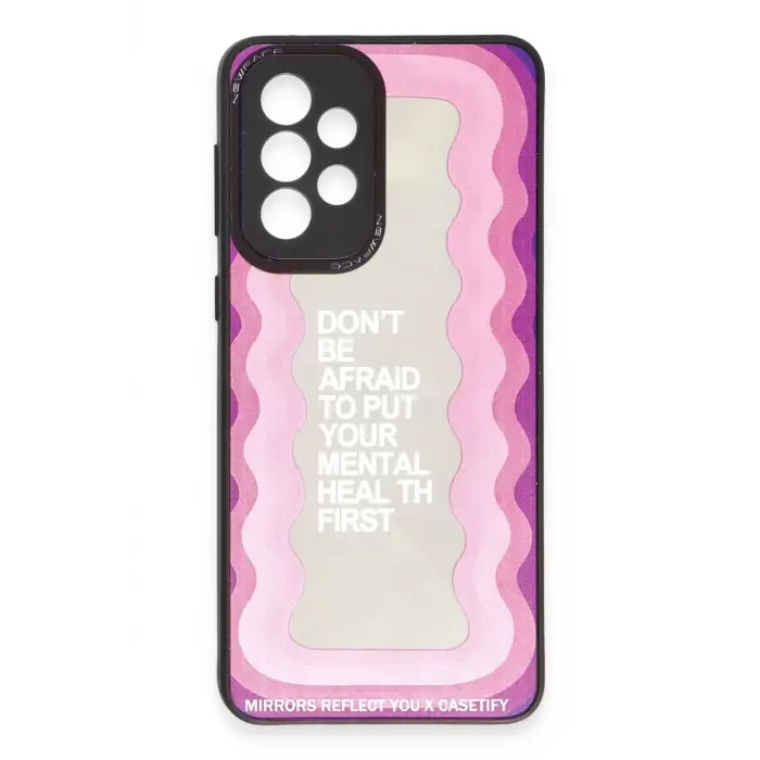 Newface Samsung Galaxy A33 5G Kılıf Mirror Desenli Kapak - Mirror - 11
