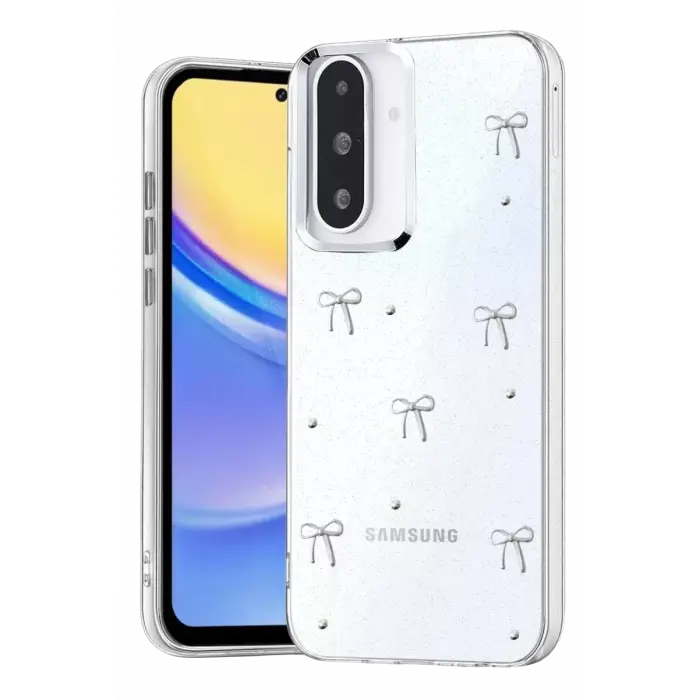 Newface Samsung Galaxy A36 Fiyonk Desenli Kapak - Desen 5
