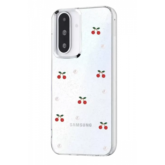 Newface Samsung Galaxy A36 Fiyonk Desenli Kapak - Desen 9