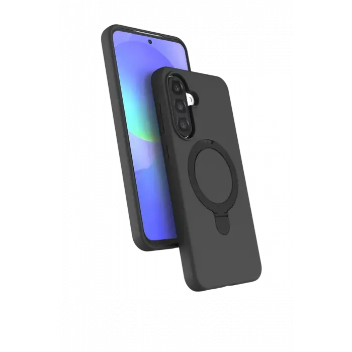 Newface Samsung Galaxy A36 Regal Magsafe Standlı Kapak - Siyah