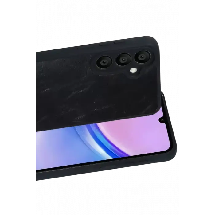 Newface Samsung Galaxy A37 5G Aras Deri Kapak - Siyah