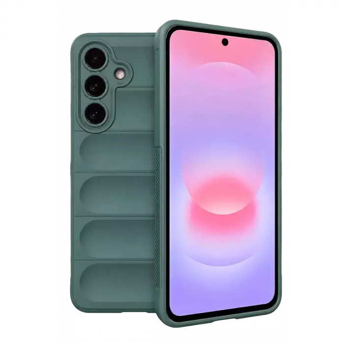 Newface Samsung Galaxy A37 5G Optimum Silikon - Koyu Yeşil