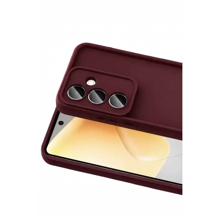 Newface Samsung Galaxy A37 5G Viera Silikon - Bordo