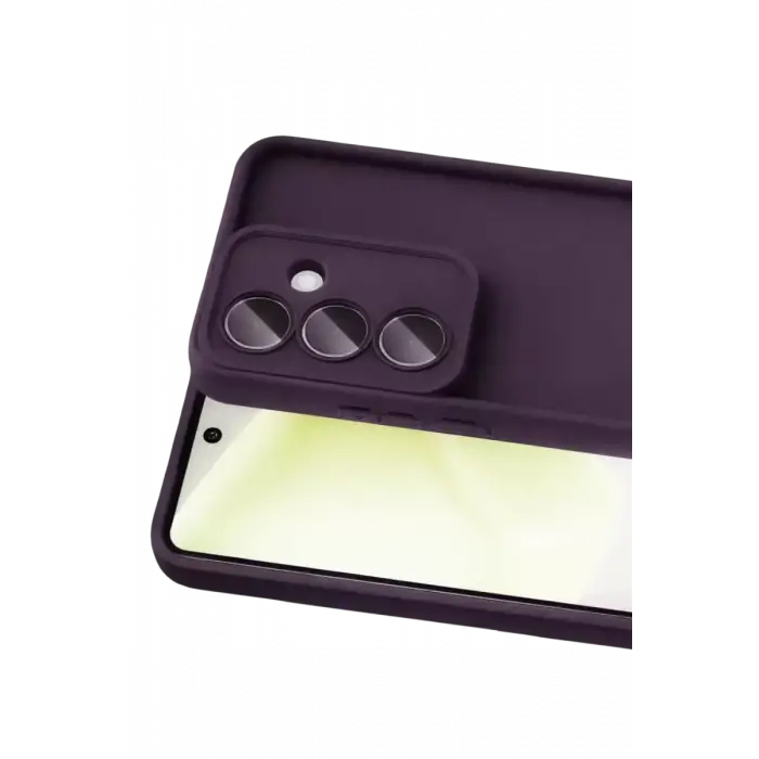 Newface Samsung Galaxy A37 5G Viera Silikon - Mürdüm