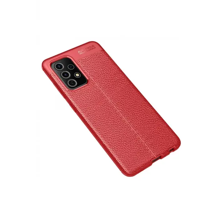Newface Samsung Galaxy A52 Kılıf Auto Focus Kapak - Kırmızı