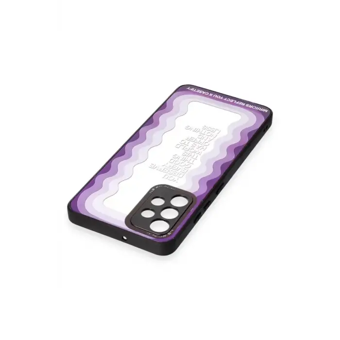 Newface Samsung Galaxy A52 Kılıf Mirror Desenli Kapak - Mirror - 5