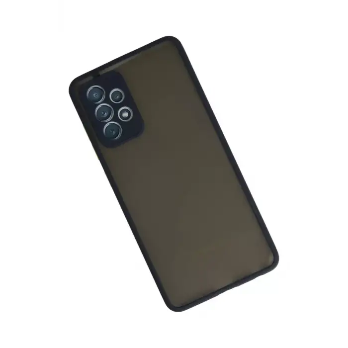 Newface Samsung Galaxy A52 Kılıf Montreal Silikon Kapak - Lacivert