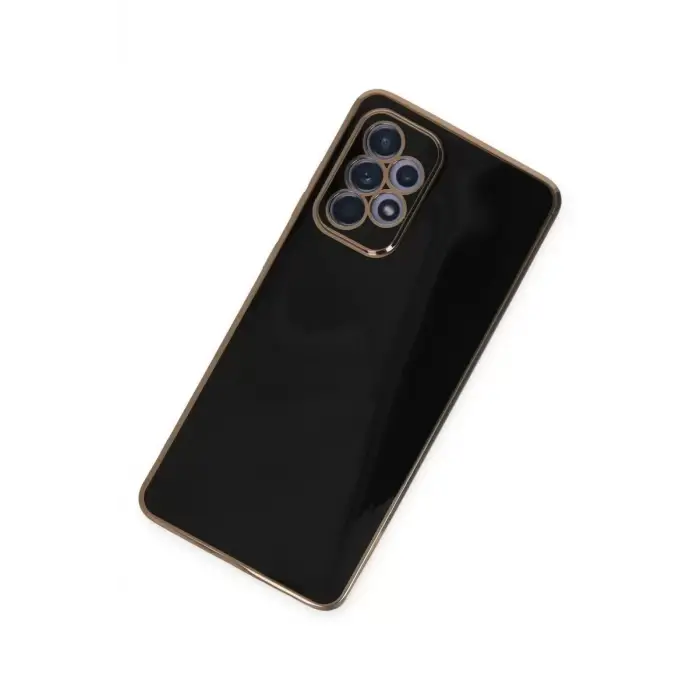 Newface Samsung Galaxy A52 Kılıf Volet Silikon - Siyah