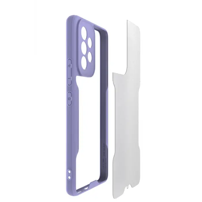 Newface Samsung Galaxy A53 5G Kılıf Platin Silikon - Siyah