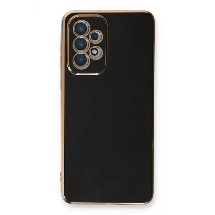 Newface Samsung Galaxy A53 5G Kılıf Volet Silikon - Siyah