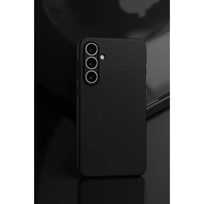 Newface Samsung Galaxy A55 5G Kılıf First Silikon - Siyah