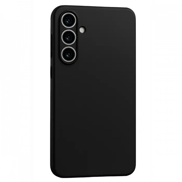 Newface Samsung Galaxy A55 5G Kılıf First Silikon - Siyah
