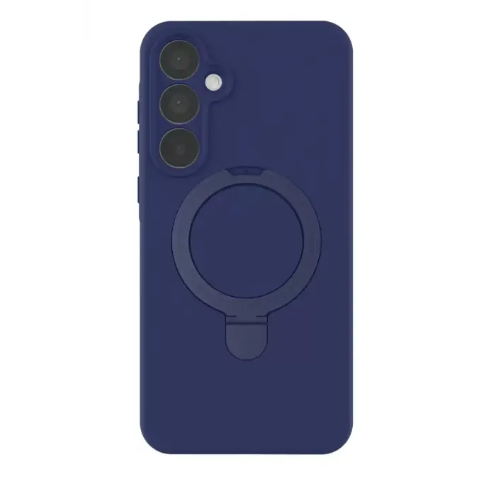 Newface Samsung Galaxy A55 5G Regal Magsafe Standlı Kapak - Lacivert