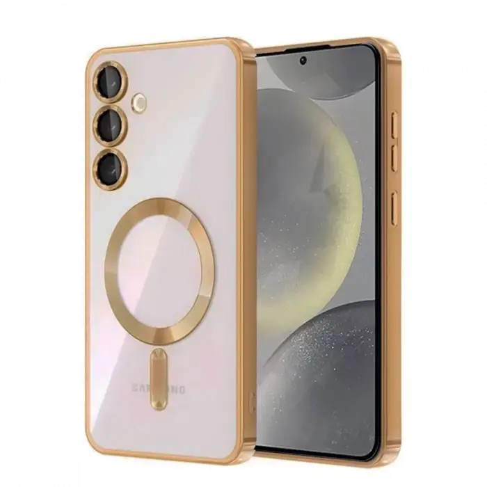 Newface Samsung Galaxy A56 Kross Magneticsafe Kapak - Çöl Titanyum
