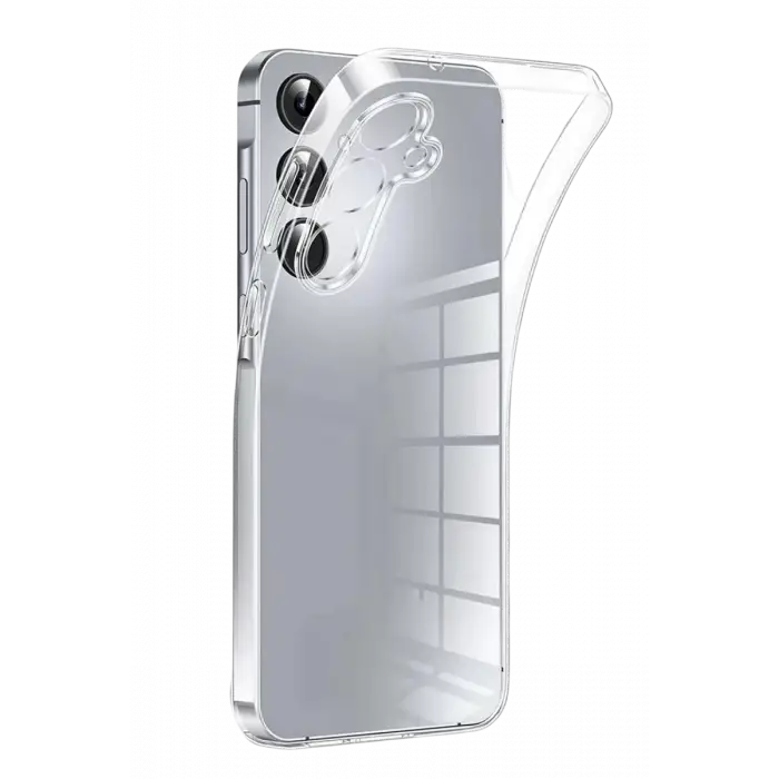 Newface Samsung Galaxy A57 5G Lüx Şeffaf Silikon - Şeffaf