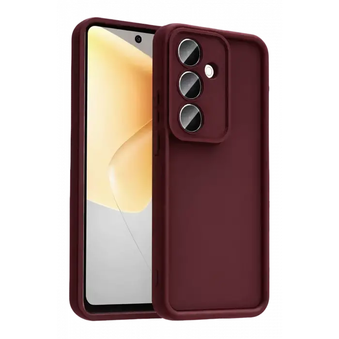 Newface Samsung Galaxy A57 5G Viera Silikon - Bordo