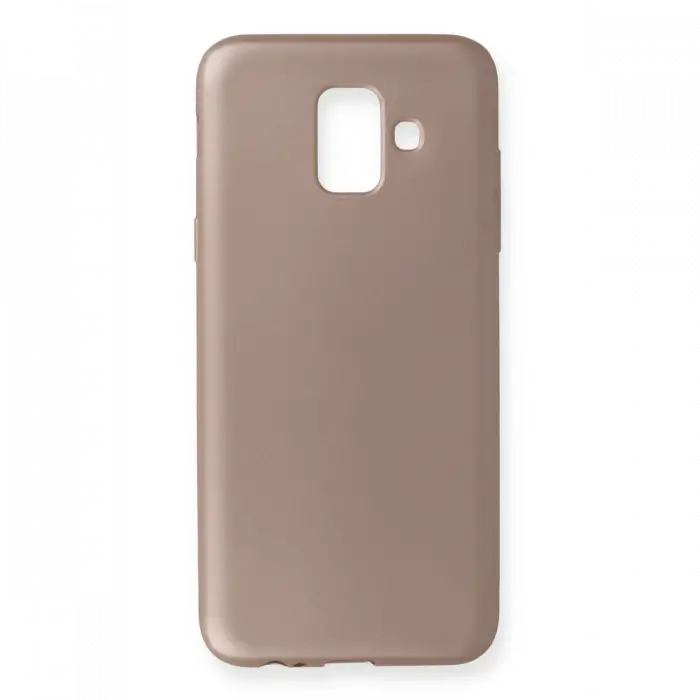 Newface Samsung Galaxy A6 2018 Kılıf First Silikon - Rose Gold