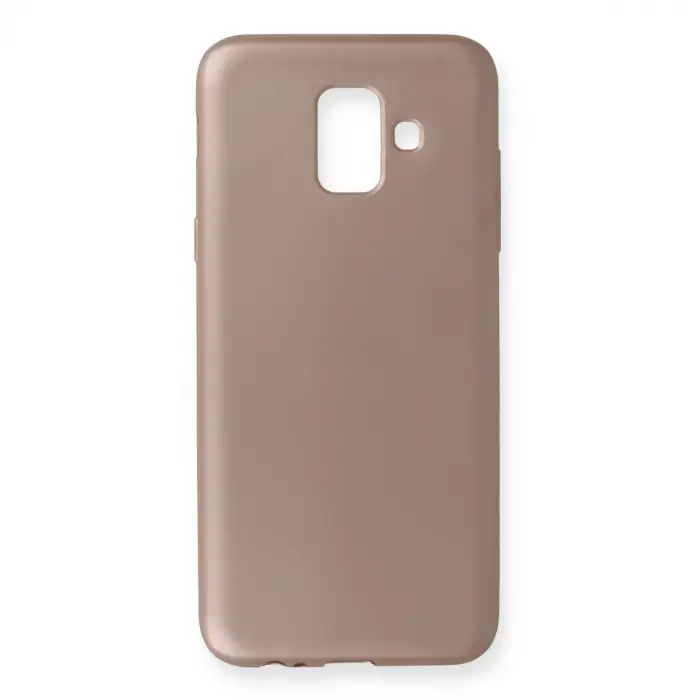 Newface Samsung Galaxy A6 2018 Kılıf First Silikon - Rose Gold