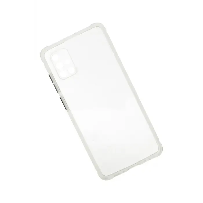 Newface Samsung Galaxy A71 Kılıf Miami Şeffaf Silikon - Şeffaf