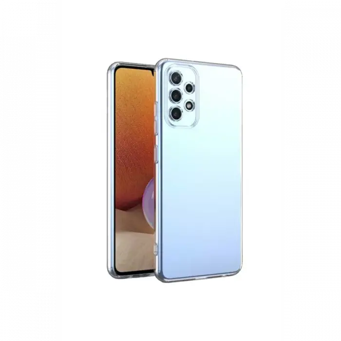 Newface Samsung Galaxy A73 5G Kılıf Lüx Şeffaf Silikon