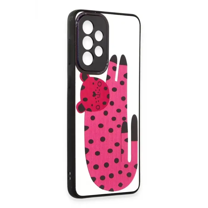 Newface Samsung Galaxy A73 5G Kılıf Mirror Desenli Kapak - Mirror - 12
