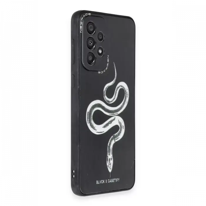 Newface Samsung Galaxy A73 5G Kılıf Mirror Desenli Kapak - Mirror - 13