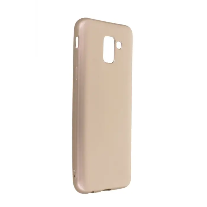 Newface Samsung Galaxy J6 Kılıf First Silikon - Gold
