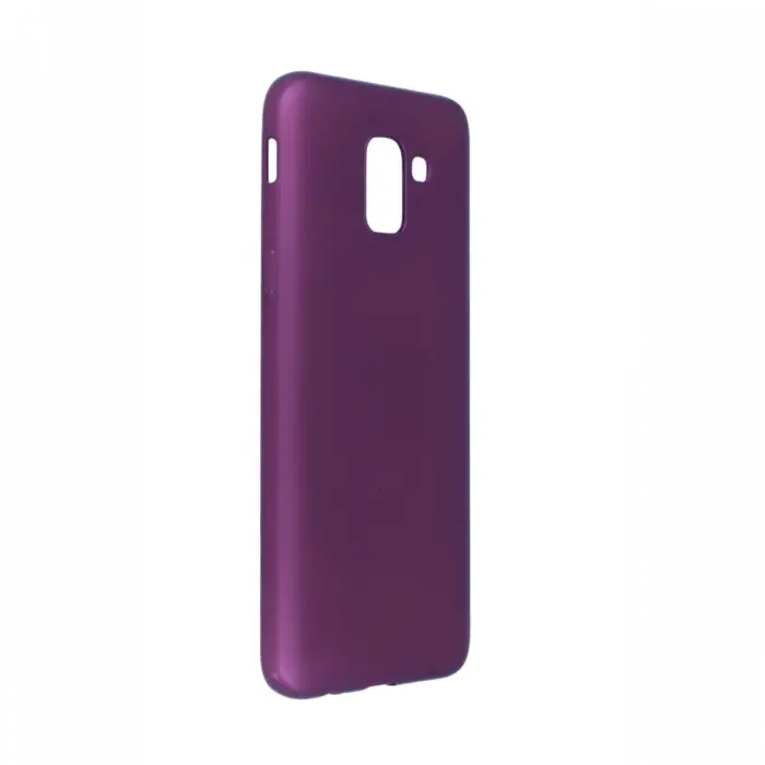 Newface Samsung Galaxy J6 Kılıf First Silikon - Mürdüm