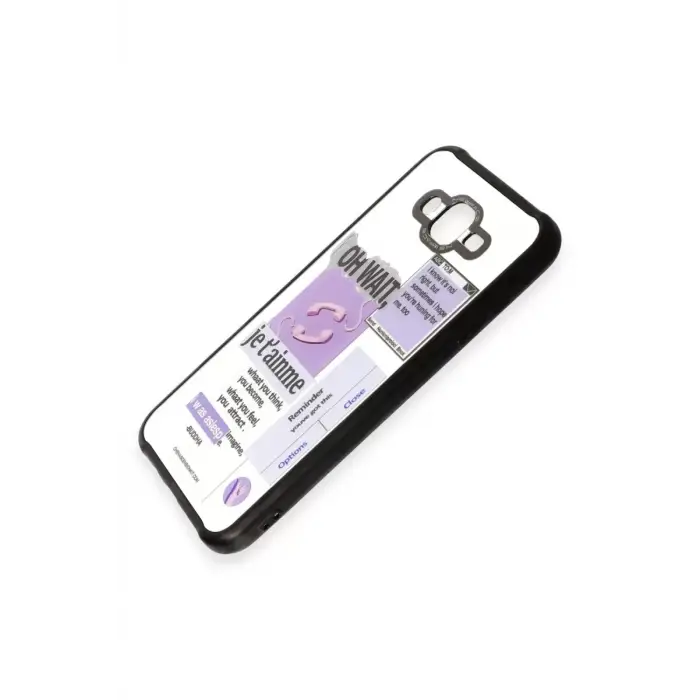 Newface Samsung Galaxy J7 Kılıf Mirror Desenli Kapak - Mirror - 4
